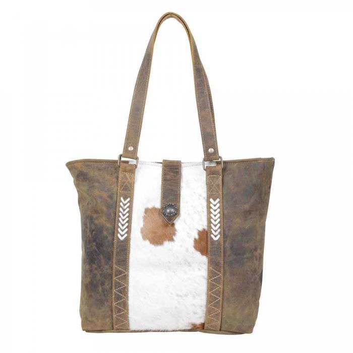 Sand Dunes Leather & Hairon Tote