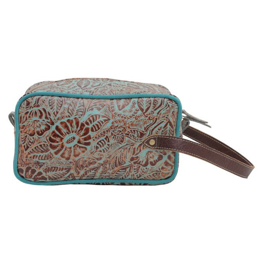 Zoye Blue Shaving Kit Bag