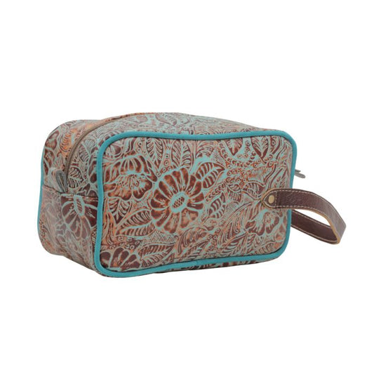 Zoye Blue Shaving Kit Bag